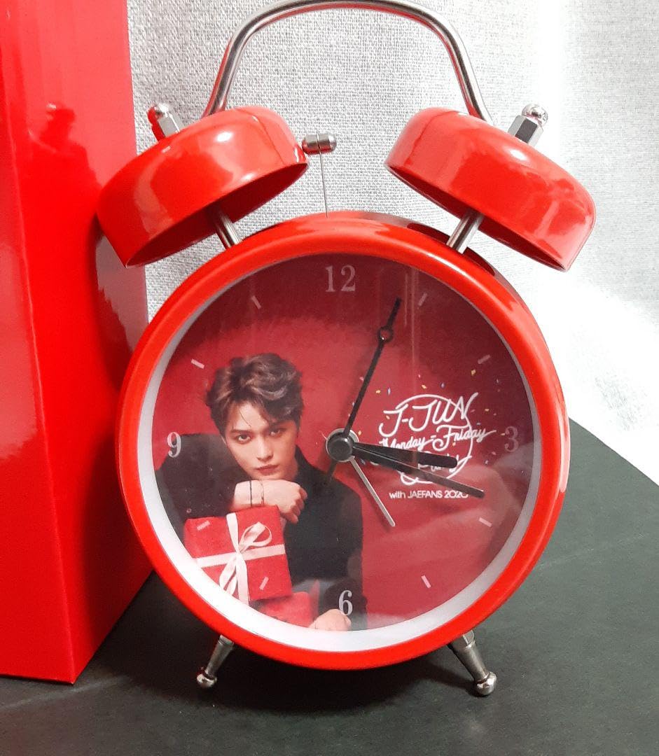 美品✨️貴重✨️ジェジュンボイス入り目覚まし時計 ジェジュン 目覚まし時計 会場限定 ジェジュン ボイス入り 目覚まし